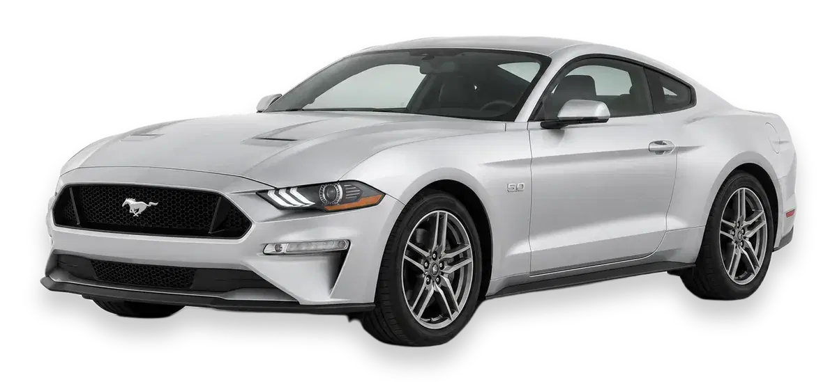 2018 Ford Mustang on a clean studio background
