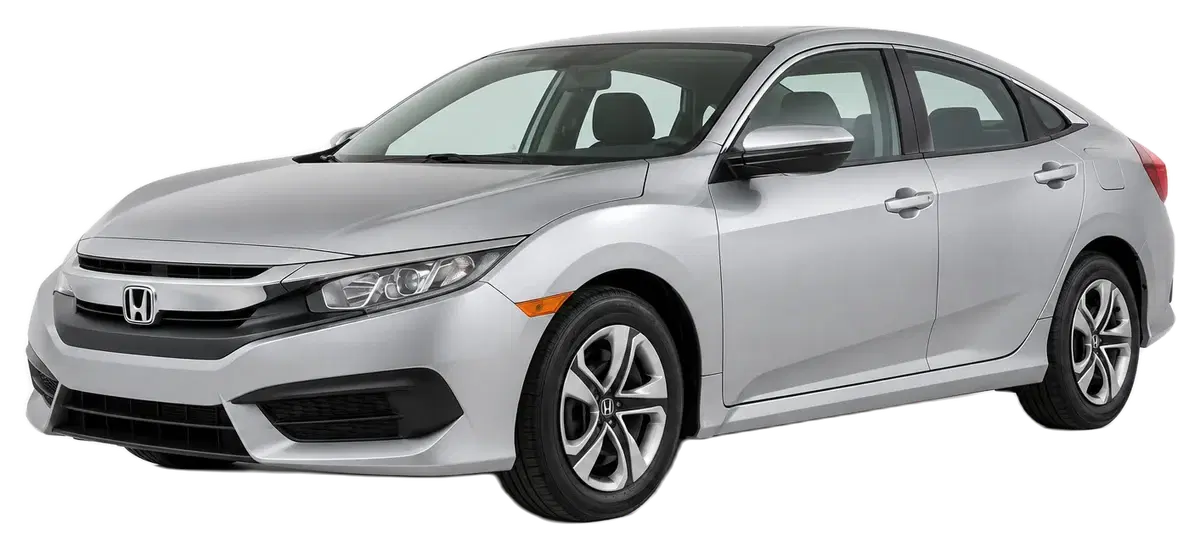 2018 Honda Civic on a clean studio background