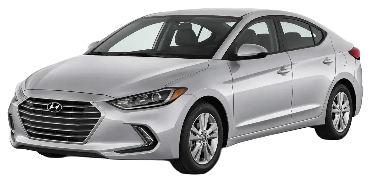 2018 Hyundai Elantra, the vehicle this alternator replacement cost applies to