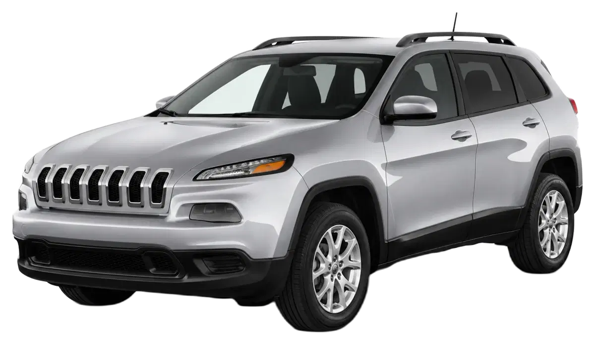 2018 Jeep Cherokee on a clean studio background