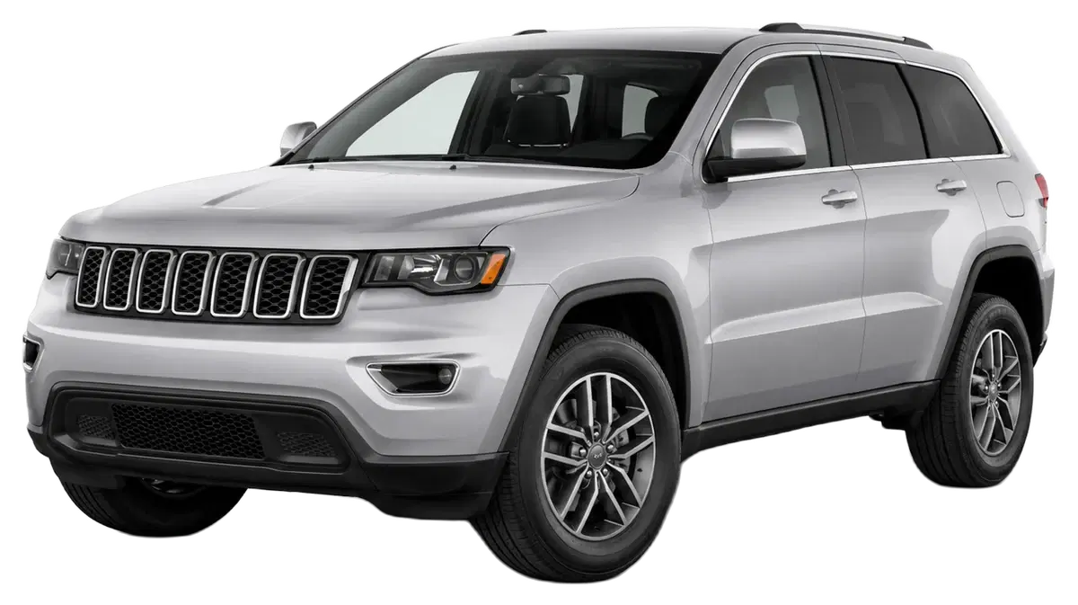2018 Jeep Grand Cherokee on a clean studio background