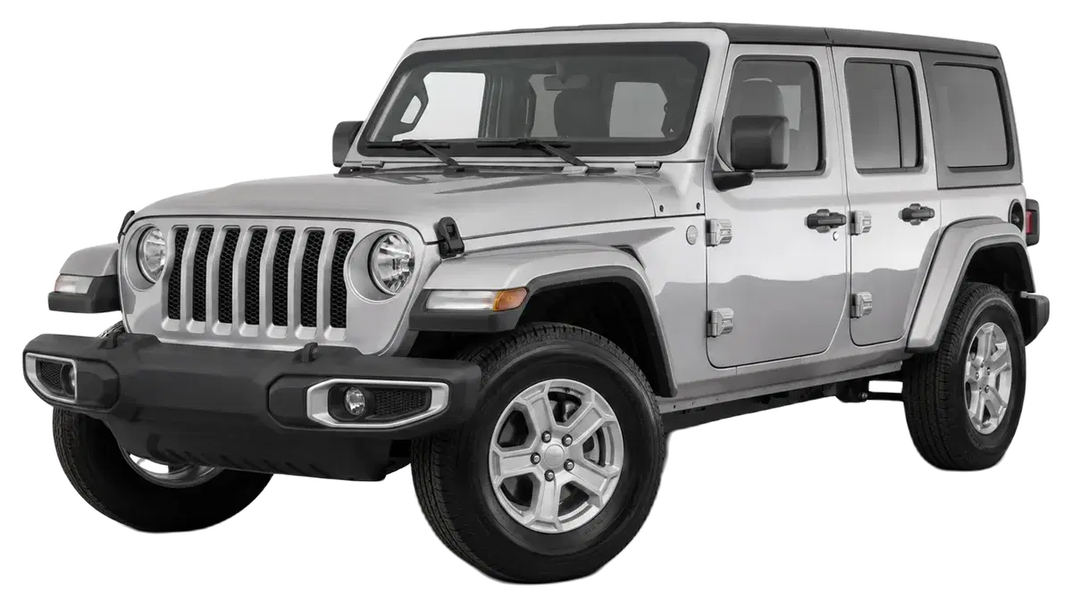 2018 Jeep Wrangler on a clean studio background