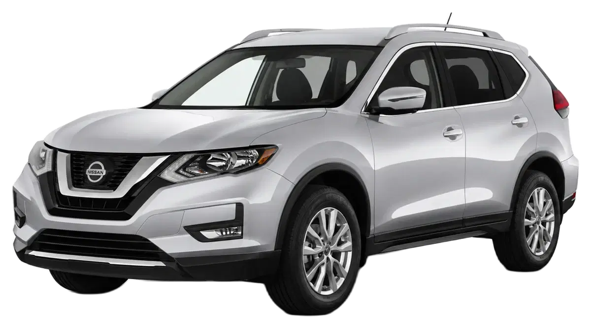 2018 Nissan Rogue on a clean studio background