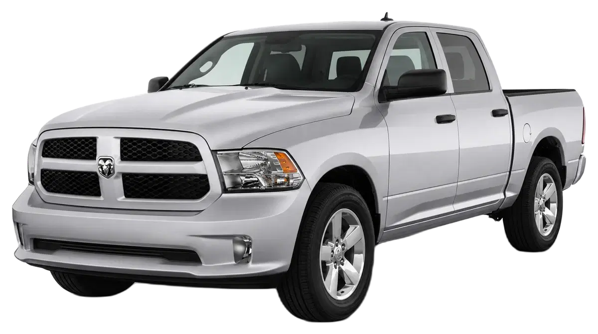 2018 Ram 1500 on a clean studio background